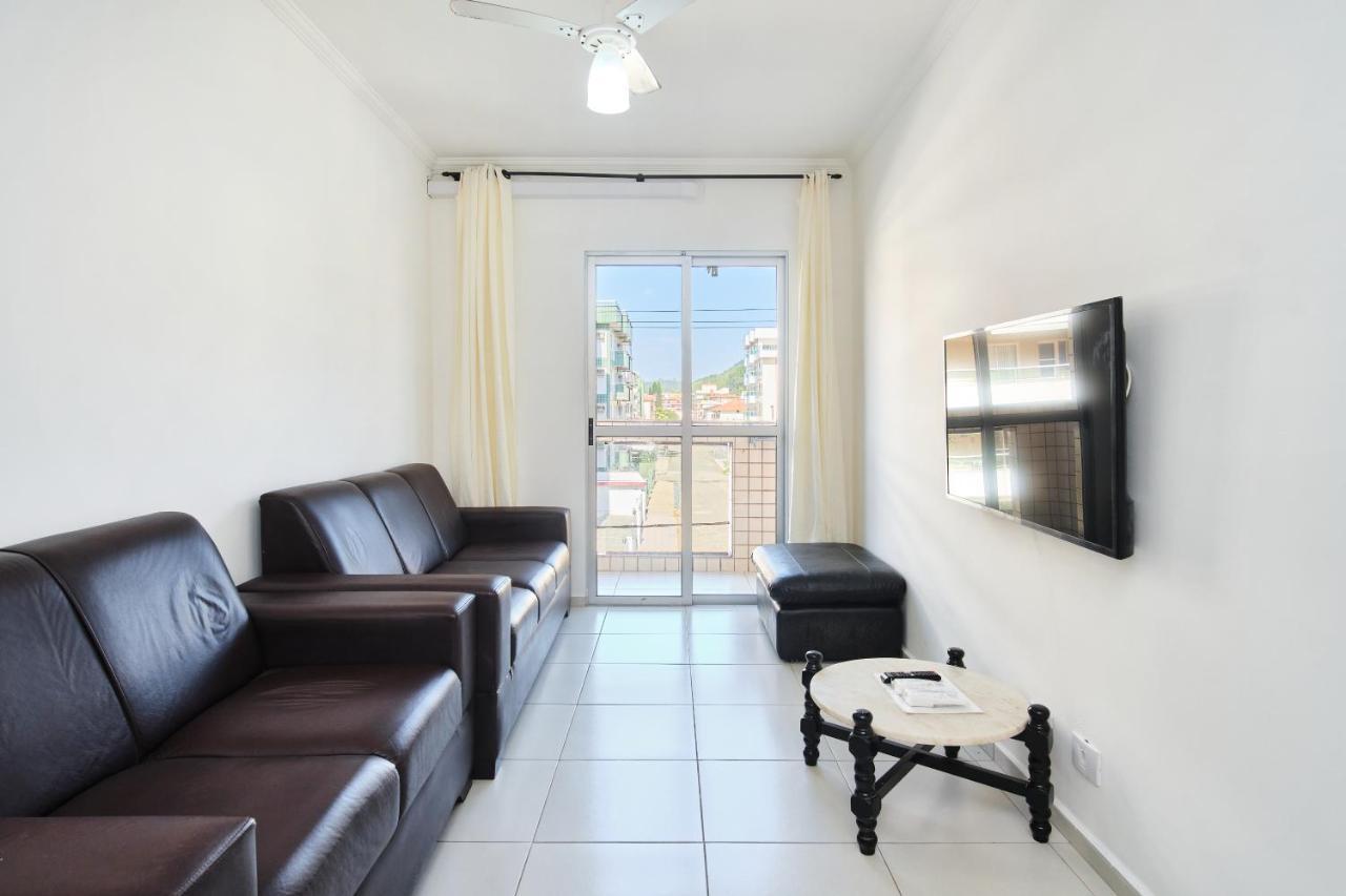 Apartamento A 100 Metros Da Praia, Bem Localizado, Com Ar Condicionado E Wi-Fi -23 - Edificio Lenamar II Убатуба Экстерьер фото