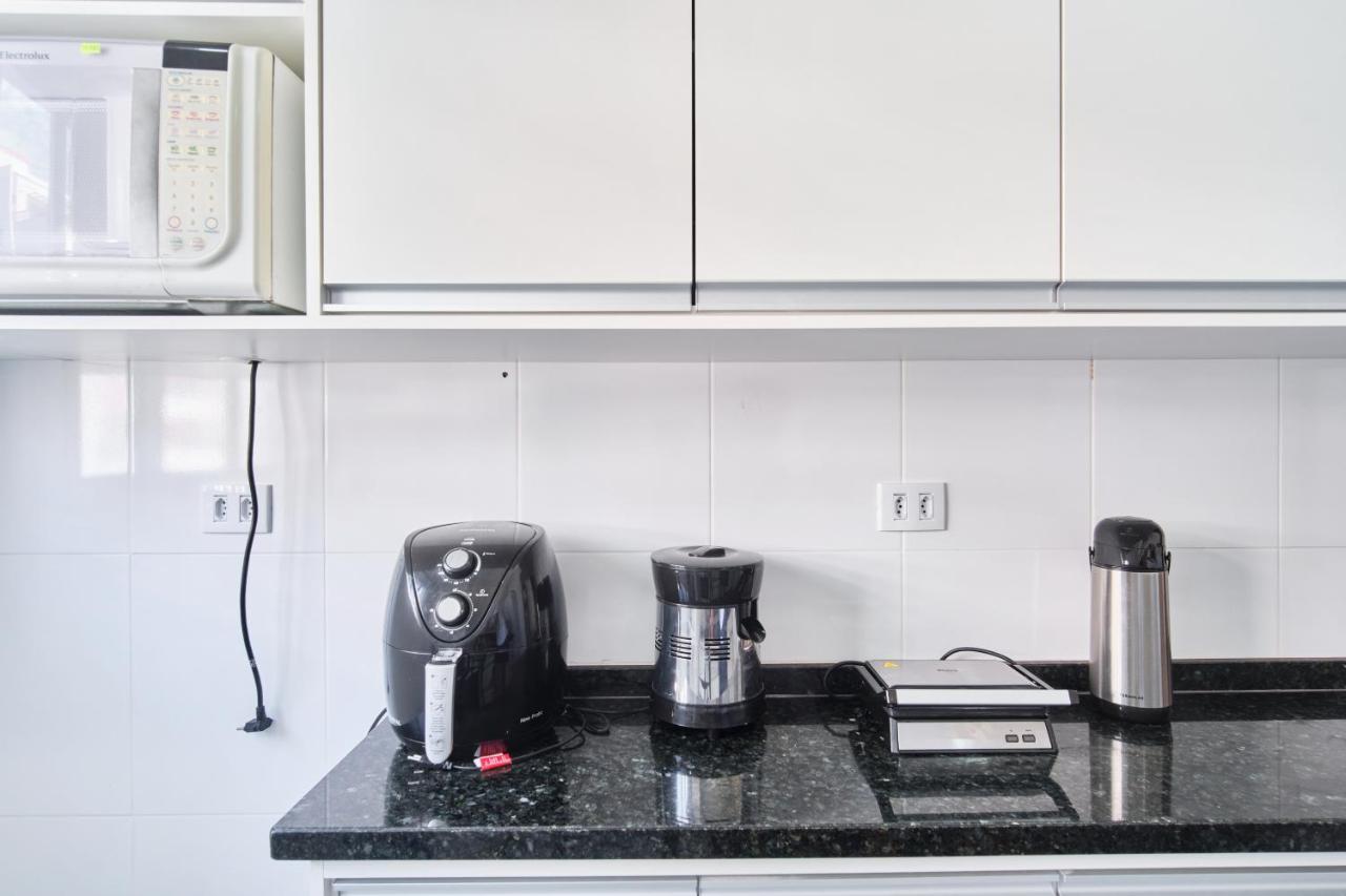 Apartamento A 100 Metros Da Praia, Bem Localizado, Com Ar Condicionado E Wi-Fi -23 - Edificio Lenamar II Убатуба Экстерьер фото
